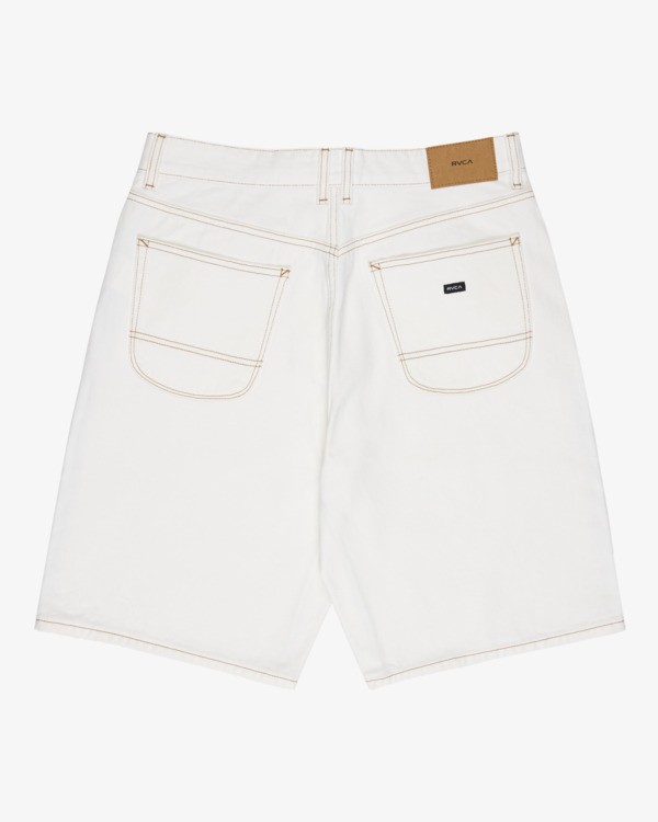 1 Skate - Denim-Shorts für Männer Weiss EVYDS03000 RVCA