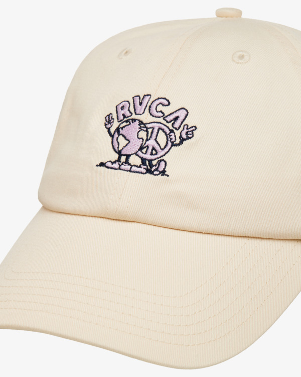 2 RVCA United - Clipback-Cap für Männer Weiss EVYHA03003 RVCA