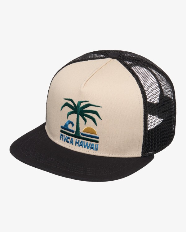 0 Resort Inc - Casquette trucker pour Homme Multi EVYHA03018 RVCA