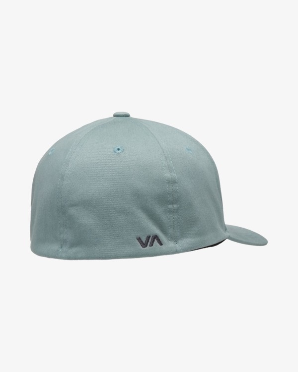 3 RVCA Flex Fit - Flexfit-Kappe f&uuml;r M&auml;nner Grau EVYHA03021 RVCA
