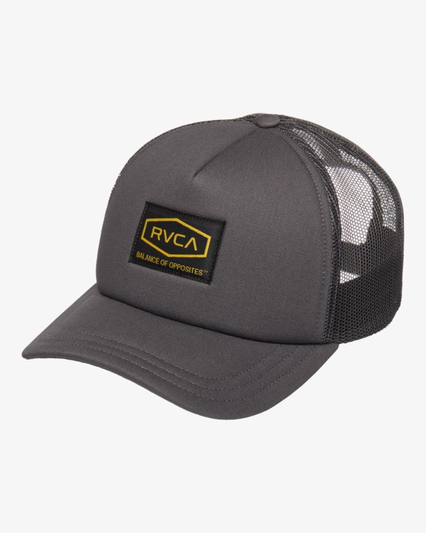 0 Dayshift Foamy - Truckerkappe f&uuml;r M&auml;nner Schwarz EVYHA03022 RVCA