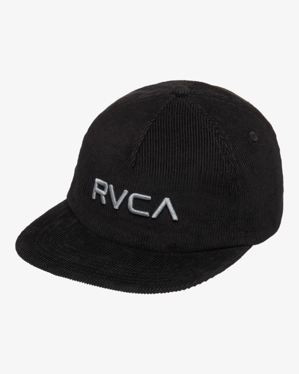 0 Big RVCA - Snapback-Cap f&uuml;r M&auml;nner Schwarz EVYHA03023 RVCA