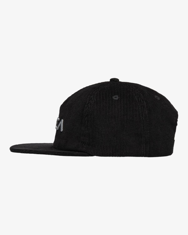1 Big RVCA - Snapback-Cap f&uuml;r M&auml;nner Schwarz EVYHA03023 RVCA