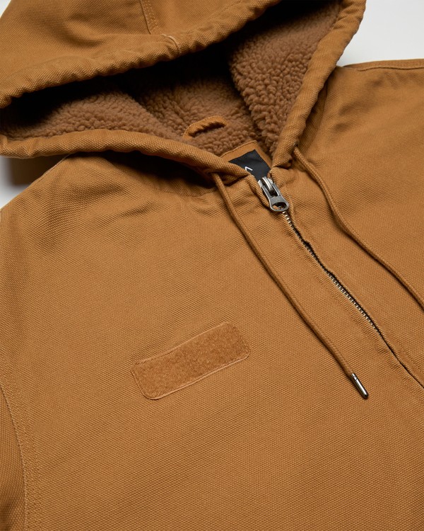 8 Fallout Hooded Castanho EVYJK00104 RVCA
