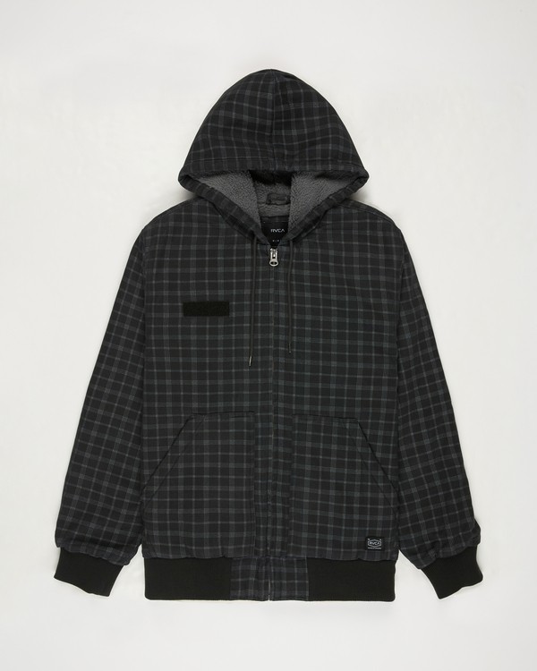 0 Fallout Hooded Cinzento EVYJK00104 RVCA