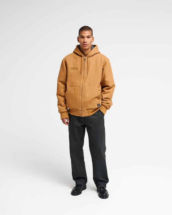 7 Fallout Hooded Castanho EVYJK00104 RVCA