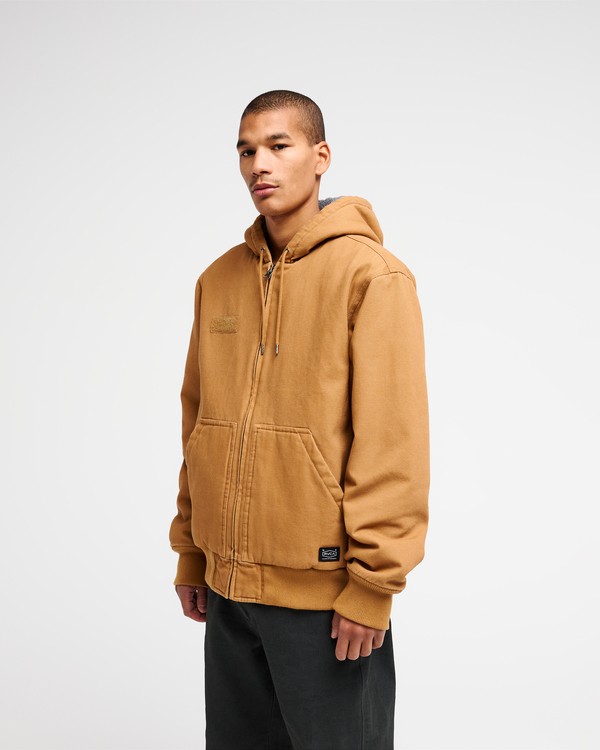 5 Fallout Hooded Castanho EVYJK00104 RVCA