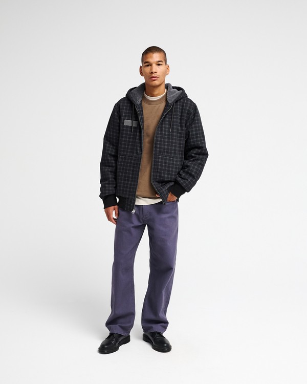 7 Fallout Hooded Cinzento EVYJK00104 RVCA
