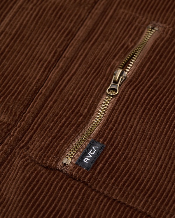9 Trent Cord Castanho EVYJK00105 RVCA