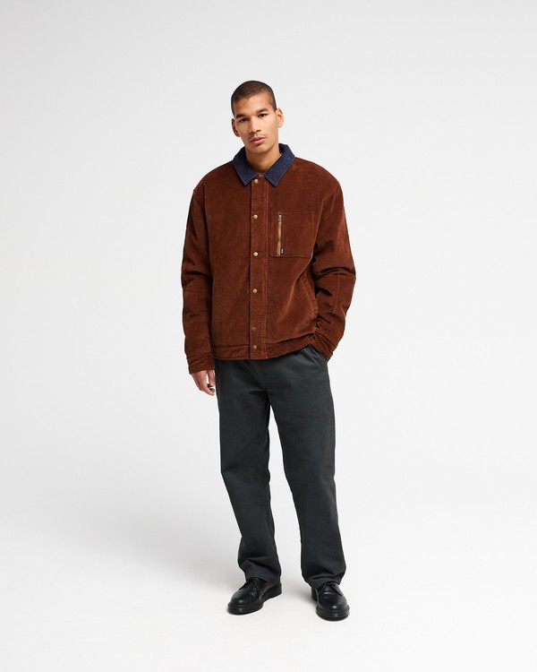 7 Trent Cord Castanho EVYJK00105 RVCA