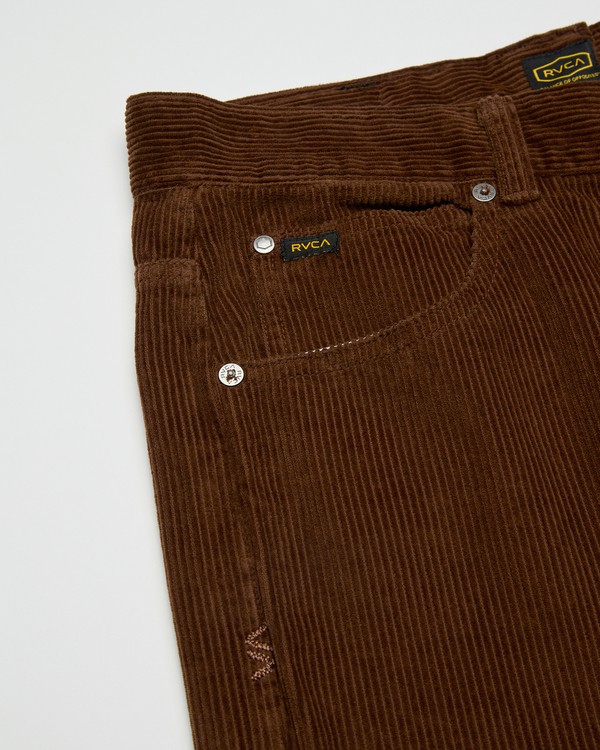 8 Dayshift 5 Cord Brun EVYNP03000 RVCA
