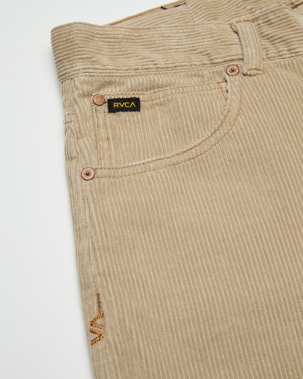 8 Dayshift 5 Cord Beige EVYNP03000 RVCA