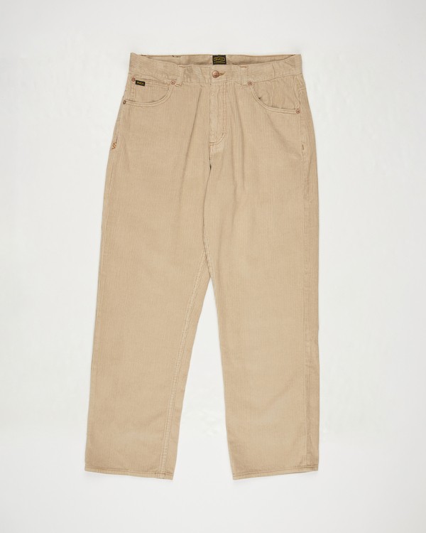 6 Dayshift 5 Cord Beige EVYNP03000 RVCA