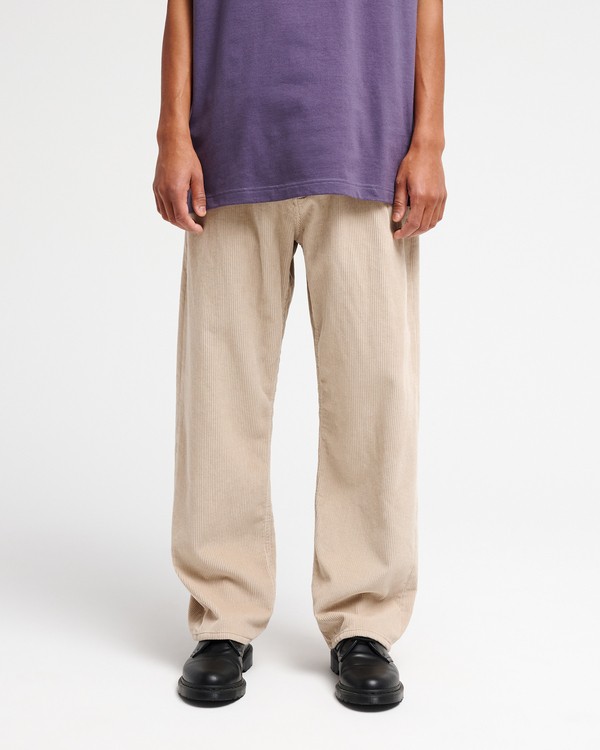0 Dayshift 5 Cord Beige EVYNP03000 RVCA