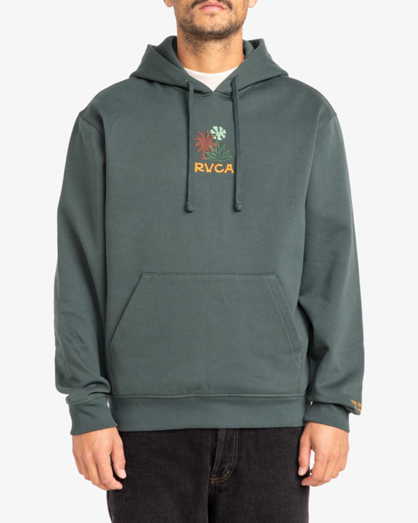 0 Desert Cuts - Sweat à capuche pour Homme Vert EVYSF00120 RVCA