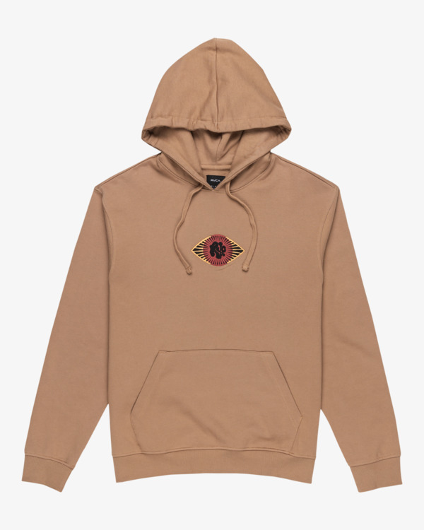 0 Jupiter - Pullover Hoodie for Men Brown EVYSF00125 RVCA