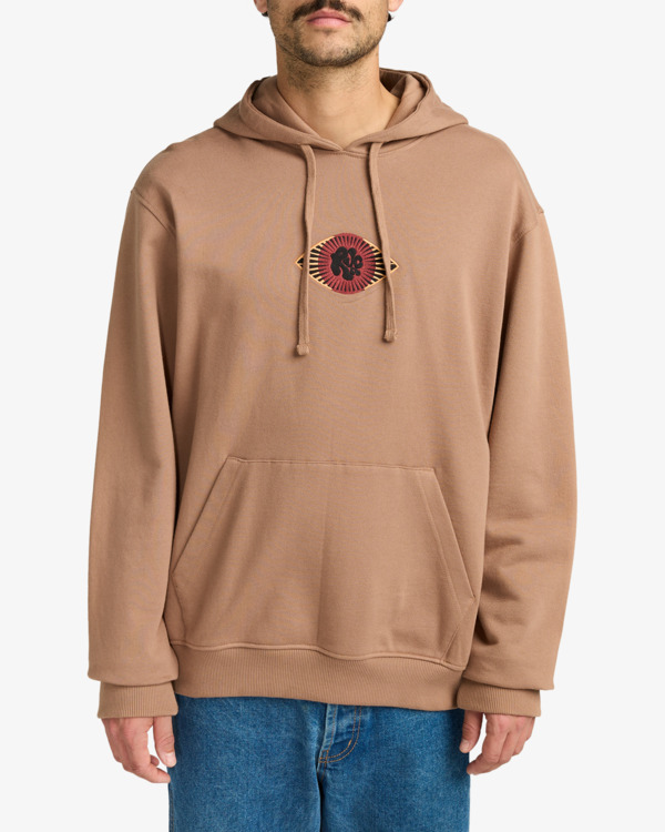 2 Jupiter - Sweat à capuche pour Homme Marron EVYSF00125 RVCA