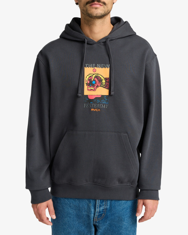 2 Superblast - Sudadera con capucha para Hombre Negro EVYSF00128 RVCA