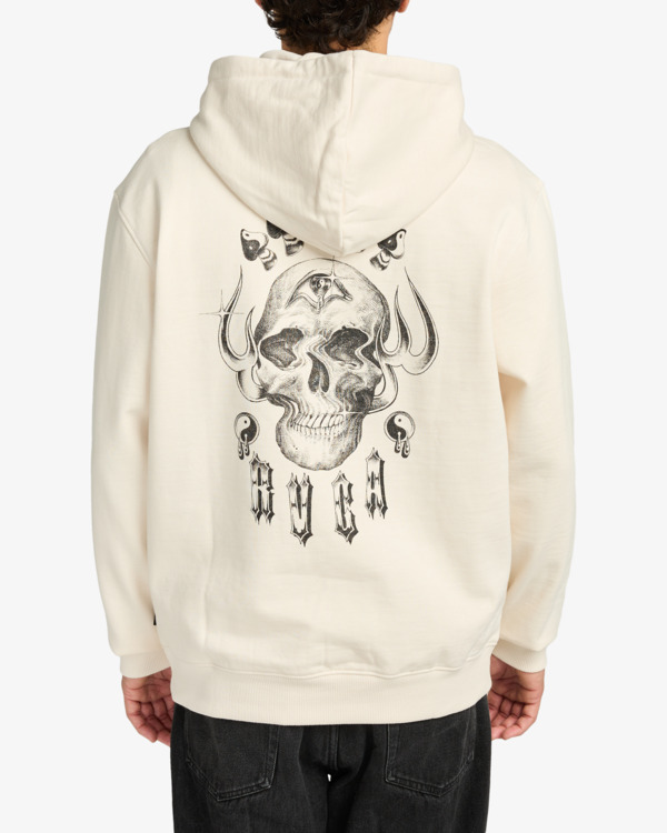 1 All Seeing - Kapuzenpulli für Männer Weiss EVYSF00133 RVCA