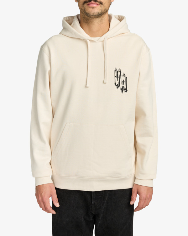 0 All Seeing - Kapuzenpulli für Männer Weiss EVYSF00133 RVCA