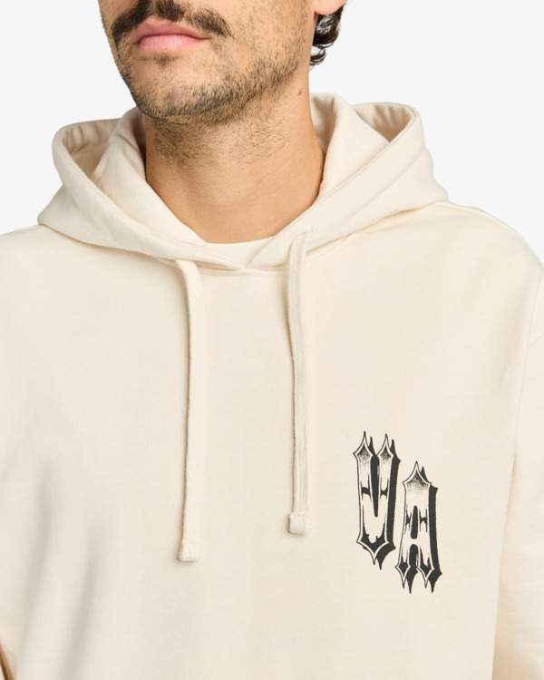 2 All Seeing - Kapuzenpulli für Männer Weiss EVYSF00133 RVCA