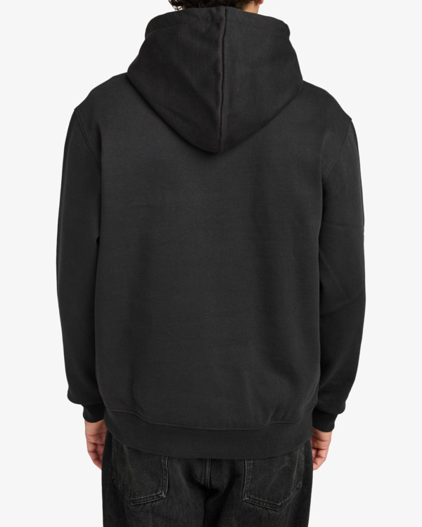 3 Ksl - Kapuzenpulli für Männer Schwarz EVYSF00134 RVCA