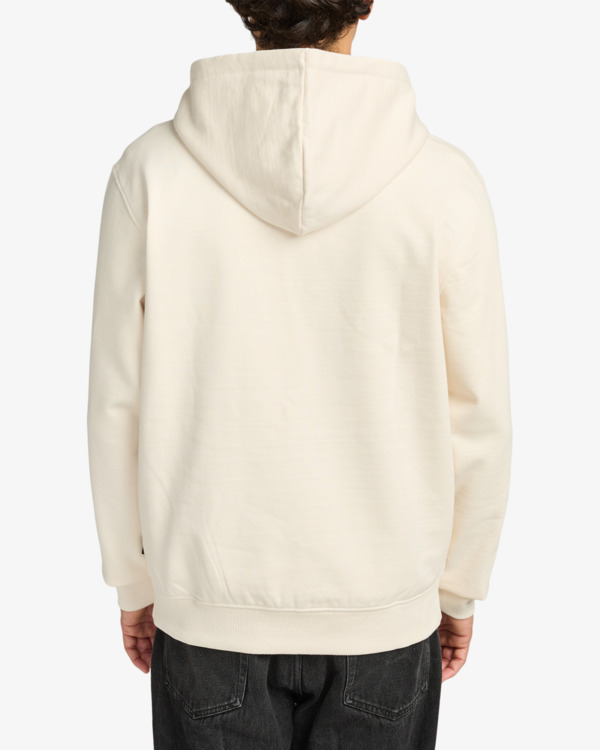 3 Ksl - Sweat à capuche pour Homme Blanc EVYSF00134 RVCA