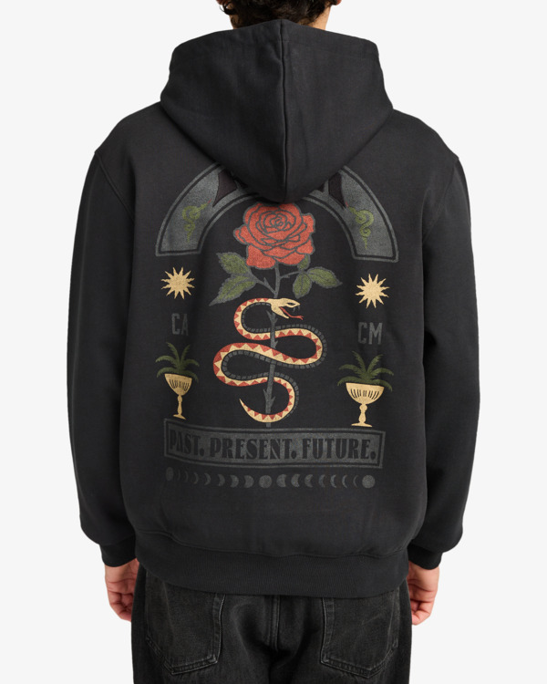 3 Roses Poster - Hoodie for Men Black EVYSF00135 RVCA