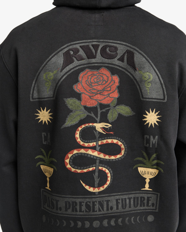 5 Roses Poster - Hoodie for Men Black EVYSF00135 RVCA