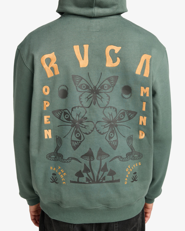 5 Butterfly Poster - Hoodie for Men Green EVYSF00136 RVCA
