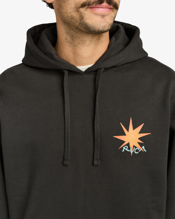 3 Pegasus - Hoodie for Men Black EVYSF00137 RVCA
