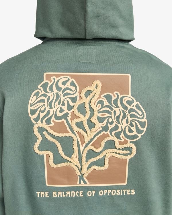 5 Flower Balance - Sweat pour Homme Vert EVYSF00139 RVCA