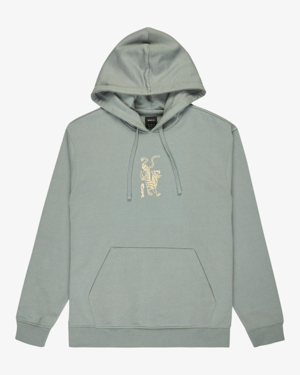 0 Balance Tiger - Sweat à capuche pour Homme Gris EVYSF00140 RVCA
