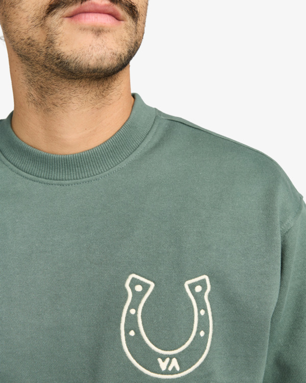4 Lucky You - Sweatshirt for Men Green EVYSF00142 RVCA