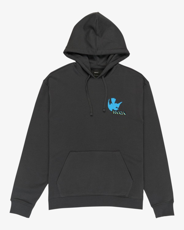 0 Antonia Figueiredo Birdsie - Sweat &agrave; capuche pour Homme Noir EVYSF00145 RVCA
