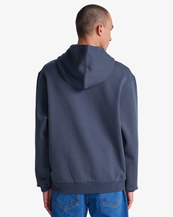 3 The Judgement - Sweat &agrave; capuche pour Homme Noir EVYSF00149 RVCA