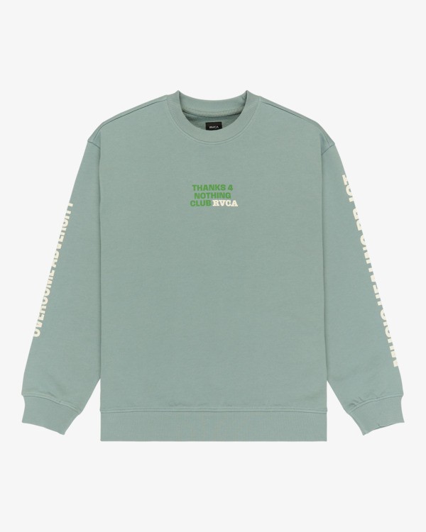 0 The Magician - Felpa da Uomo Gray EVYSF00150 RVCA