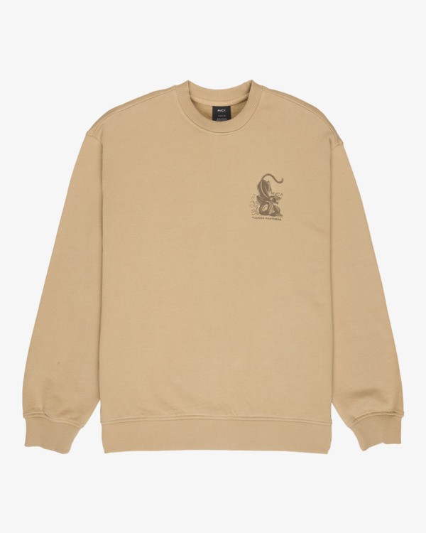 0 Burner - Sweatshirt for Men Beige EVYSF00155 RVCA