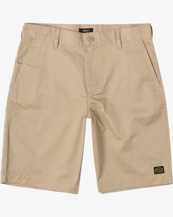 0 Americana - Relaxed Fit Shorts for Men Green EVYWS03001 RVCA