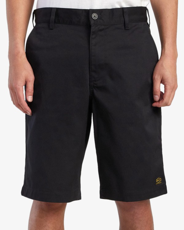 1 Americana - Relaxed Fit Shorts für Männer Schwarz EVYWS03001 RVCA