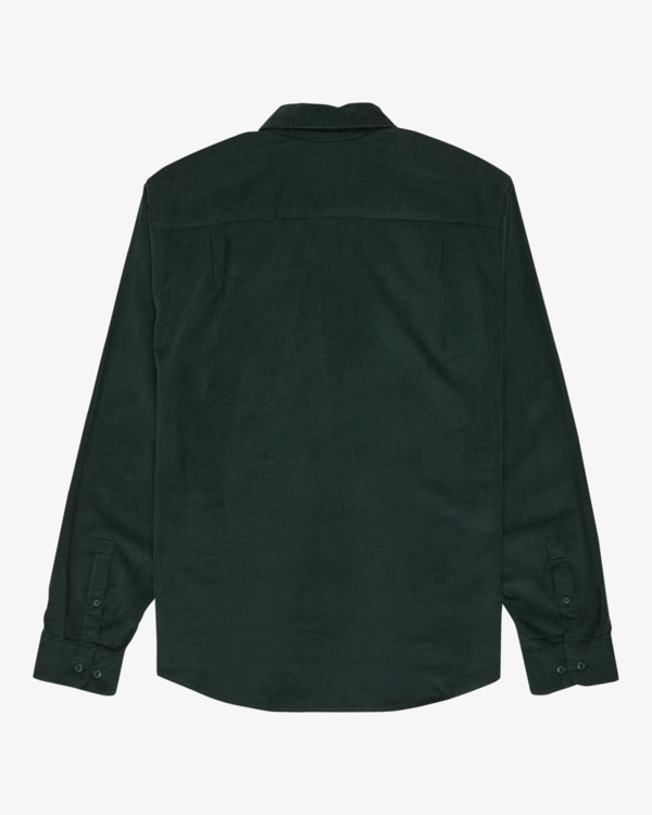 1 Freeman Cord - Langärmliges Hemd für Männer Grün EVYWT03001 RVCA