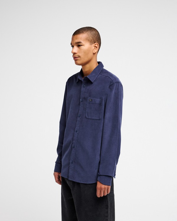4 Freeman Cord Blue EVYWT03001 RVCA