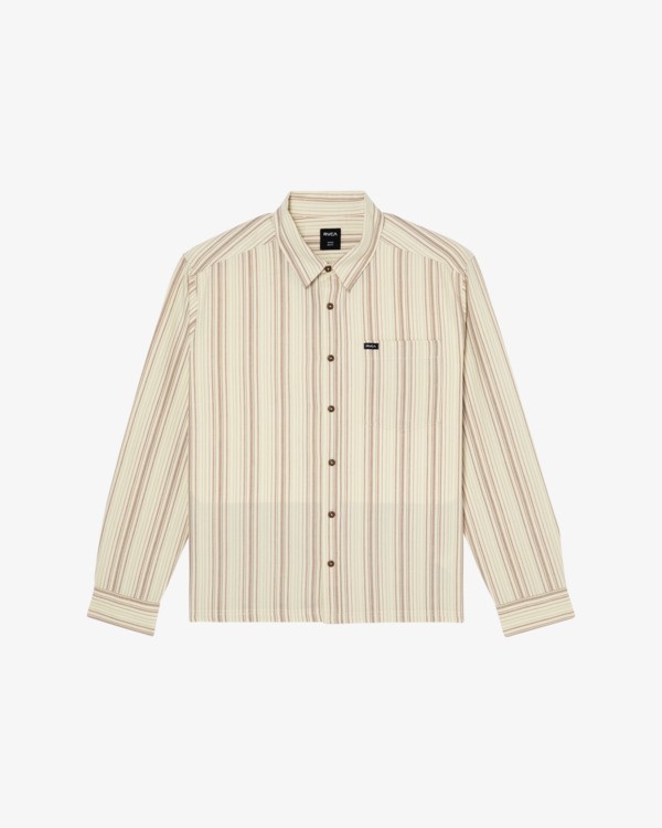 0 Harry Stripe Brown EVYWT03007 RVCA
