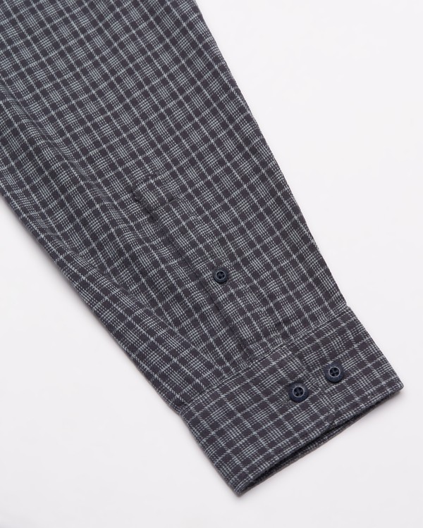 7 Hugues Micro Check Blue EVYWT03008 RVCA