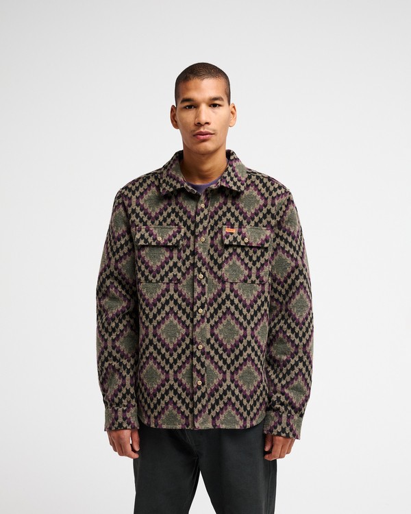 2 RVCA Blanket Castanho EVYWT03010 RVCA