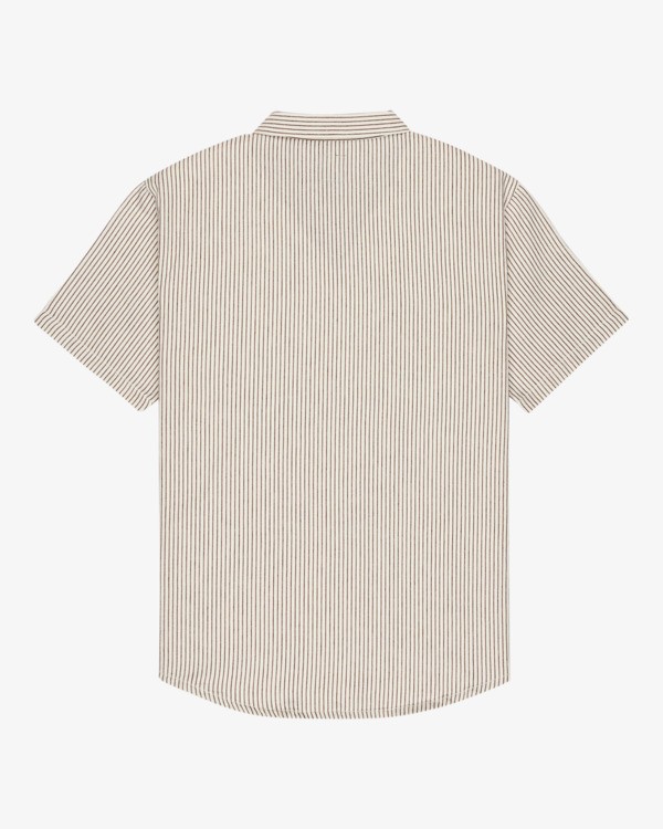 1 Dayshift Stripe Beige EVYWT03011 RVCA