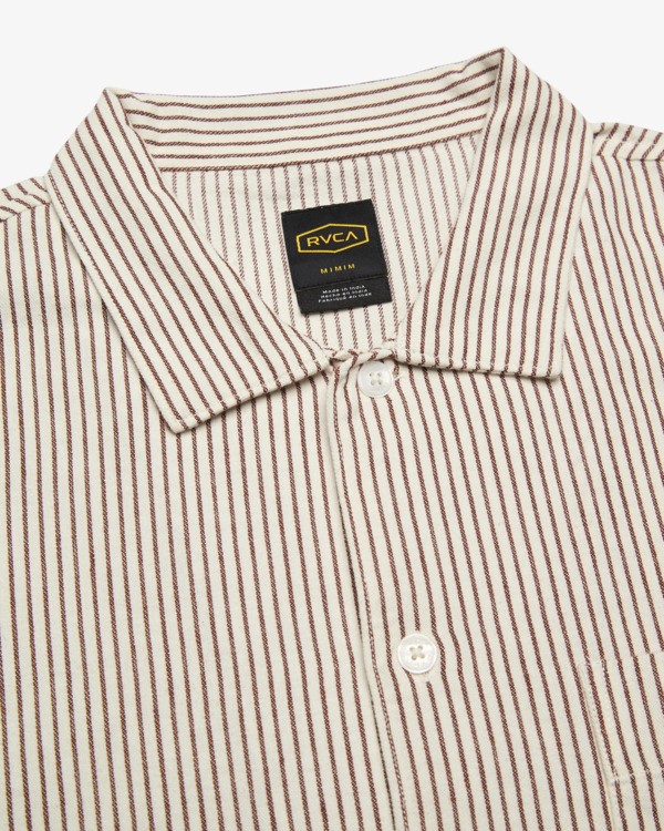 2 Dayshift Stripe Beige EVYWT03011 RVCA
