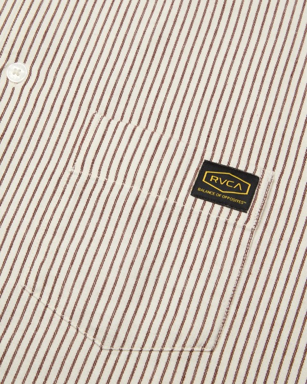 3 Dayshift Stripe Beige EVYWT03011 RVCA