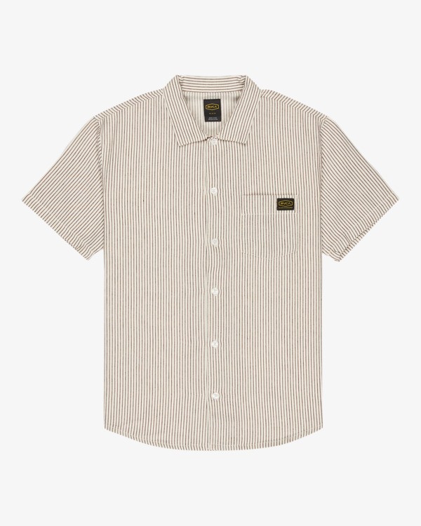 0 Dayshift Stripe Beige EVYWT03011 RVCA
