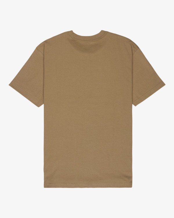 0 Americana Pocket - Short Sleeve T-Shirt for Men Beige EVYZT00127 RVCA